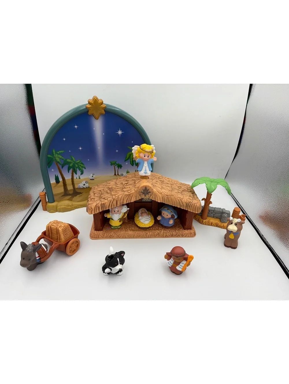 Fisher Price Little People Bethlehem Christmas Nativity Set 2008